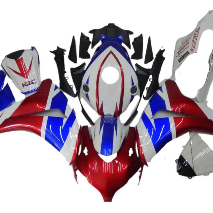NT Aftermarket Injection ABS Plastic Fairing Fit for CBR1000RR 2008-2011 Red Blue White N130
