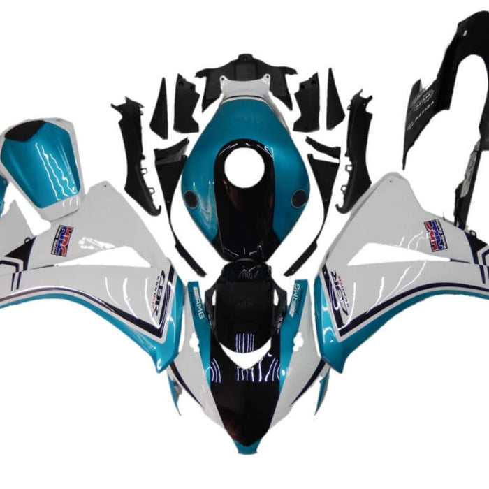 NT Aftermarket Injection ABS Plastic Fairing Fit for CBR1000RR 2008-2011 Blue White Black N139