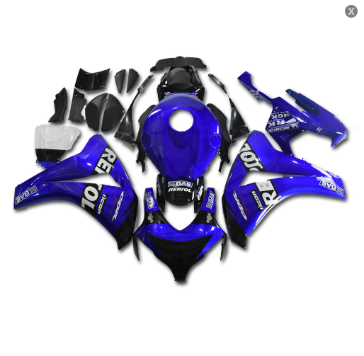 NT Fairing Fit for Honda 2008-2011 CBR1000RR N0144- Blue | ABS Injection