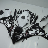 NT Aftermarket Injection ABS Plastic Fairing Fit for CBR1000RR 2008-2011 Black White N084
