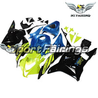 NT Aftermarket Injection ABS Plastic Fairing Fit for CBR600RR 2009-2012 Green Black Blue N036