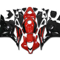 NT Aftermarket Injection ABS Plastic Fairing Fit for CBR600RR 2009-2012 Red Black N051