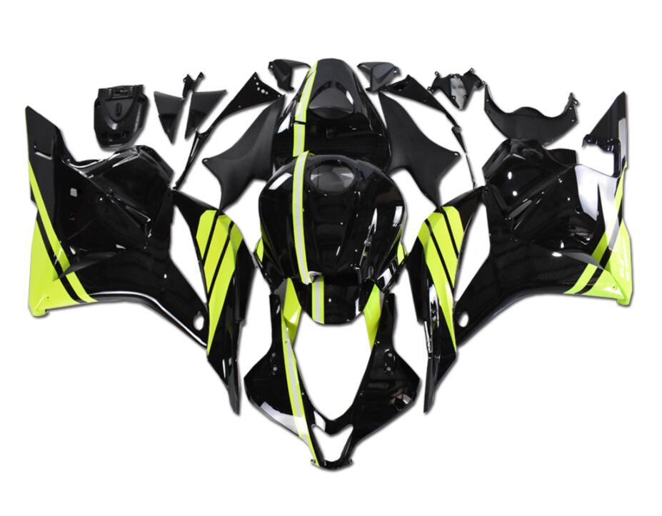 NT Fairing Fit for Honda 2009-2012 CBR600RR N054- Yellow Black | ABS Injection
