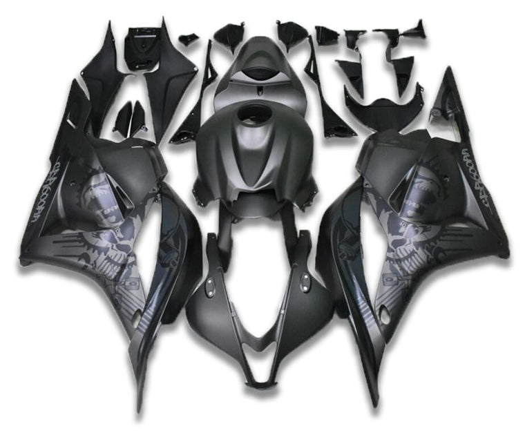 NT Fairing Fit for Honda 2009-2012 CBR600RR N033- Gray Black Graffiti | ABS Injection, US Stock
