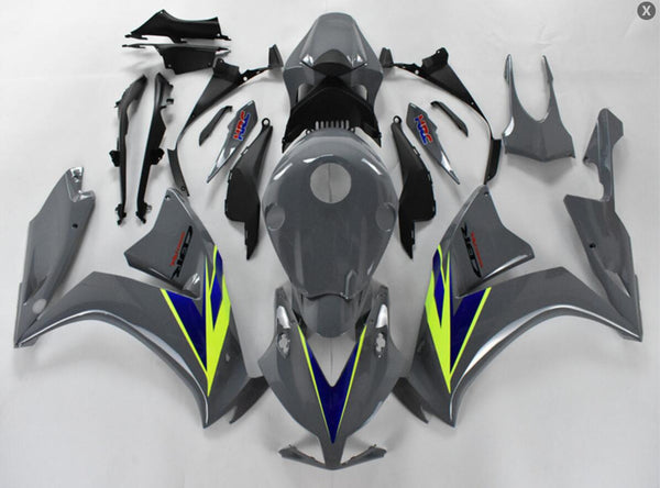 NT Aftermarket Injection ABS Plastic Fairing Fit for CBR1000RR 2012-2016 Grey Blue Green N044