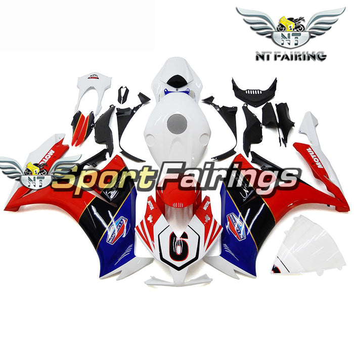NT Aftermarket Injection ABS Plastic Fairing Fit for CBR1000RR 2012-2016 White Red Blue BLack N044