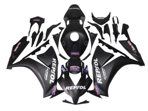 NT Aftermarket Injection ABS Plastic Fairing Fit for CBR1000RR 2012-2016 Black White N056