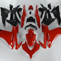 NT Aftermarket Injection ABS Plastic Fairing Fit for CBR500R 2013-2015 Red Black N003