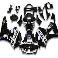 NT Aftermarket Injection ABS Plastic Fairing Fit for CBR600RR 2013-2025 Black White N019