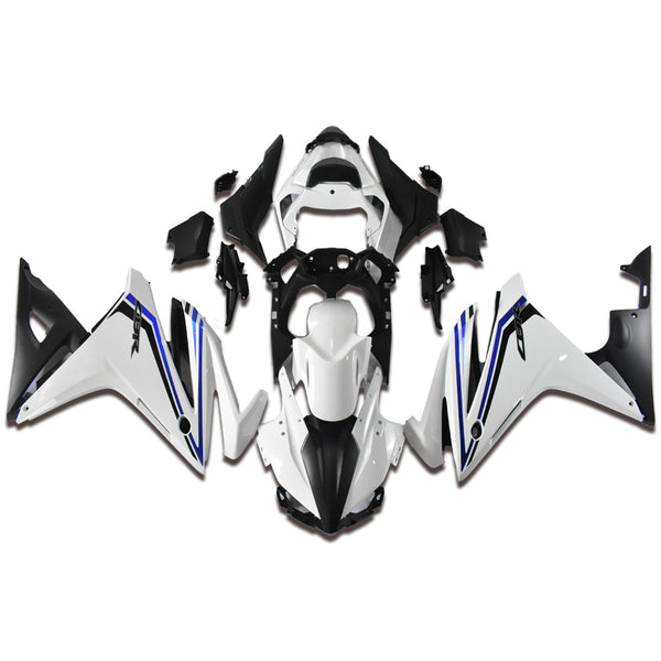 NT Aftermarket Injection ABS Plastic Fairing Fit for CBR500R 2016-2018 White Black N004