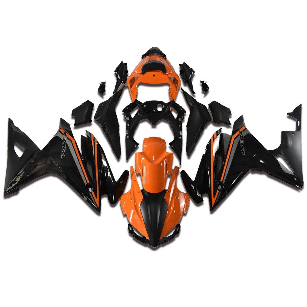 NT Fairing Fit for Honda 2016-2018 CBR500R N005- Orange Black | ABS Injection