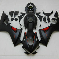 US STOCK NT Aftermarket Injection ABS Plastic Fairing Fit for CBR1000RR 2017-2023 Black Red N009 Available in TX