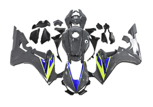 NT Aftermarket Injection ABS Plastic Fairing Fit for CBR1000RR 2017-2023 Gray Blue N012