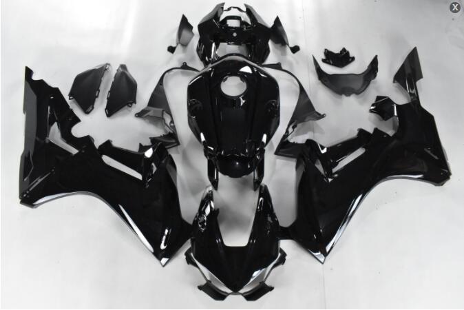 US STOCK NT Aftermarket Injection ABS Plastic Fairing Fit for CBR1000RR 2017-2023 Black N013 Available in CA