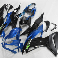 NT Aftermarket Injection ABS Plastic Fairing Fit for ZX6R 636 2019-2023 Blue Black N009