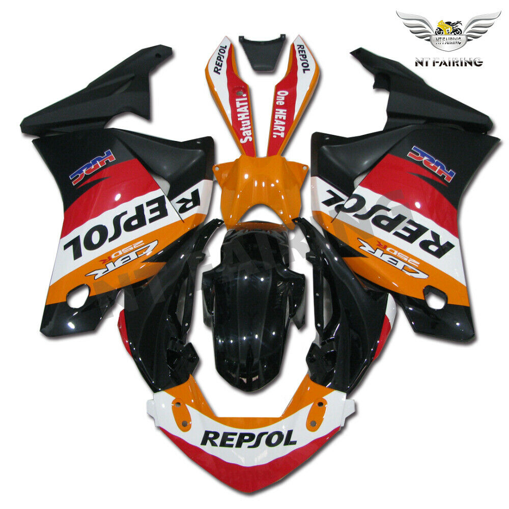 NT Fairing Fit for Honda 2011-2014 CBR250R N001- | ABS Injection, US Stock
