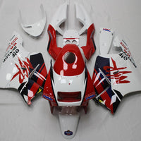 NT Red White Fairing Kit Fit for Honda 1990-1993 NSR250R with Tank Cover N002