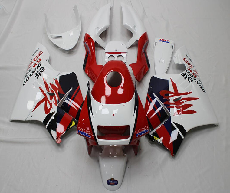 NT Red White Fairing Kit Fit for Honda 1990-1993 NSR250R with Tank Cover N002