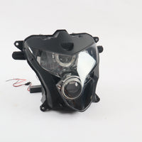 Front Motorcycle Headlight HALO Blue Angel Eye Fit  K4 2004-2005 GSXR 600 750