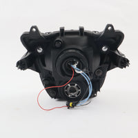 Front Motorcycle Headlight HALO Red Demon Angel Eye for  HAYABUSA GSXR 1300 GEN2 2008-2019
