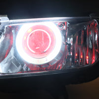 Front Motorcycle Headlight HALO Red Angel Eye Fit Honda 2013-2021 CBR600RR F5