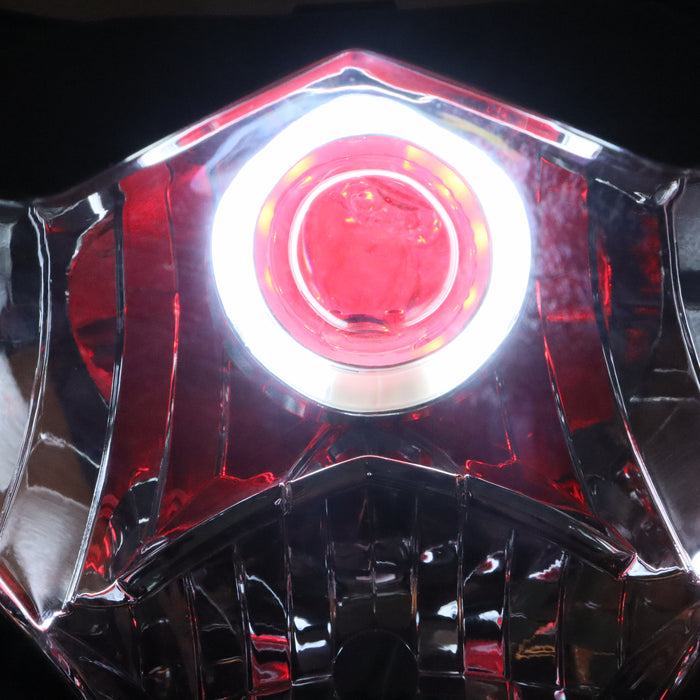 Front Motorcycle Headlight HALO Red Angel Eye Fit  2009-2016 GSXR1000 K9