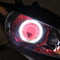 Front Motorcycle Headlight HALO Red Angel Eye Fit Yamaha 2002-2003 YZF R1