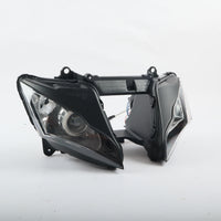 Front Motorcycle Headlight HALO Red Angel Eye Fit  2011-2015 ZX10R ZX-10R