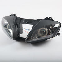 Front Motorcycle Headlight HALO Blue Angel Eye Fit Yamaha 2006-2007 YZF R6