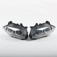 Front Motorcycle Headlight HALO Red Angel Eye Fit Yamaha 2007-2008 YZF R1
