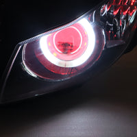 Front Motorcycle Headlight HALO Red Angel Eye Fit Honda 2012-2016 CBR1000RR