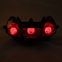 Front Motorcycle Headlight HALO Red Angel Eye Fit Honda 2002-2003 CBR900RR CBR954RR