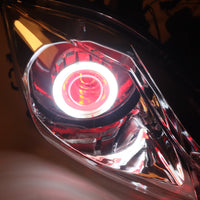 Front Motorcycle Headlight HALO Red Angel Eye Fit Honda 2001-2007 CBR600RR F4I