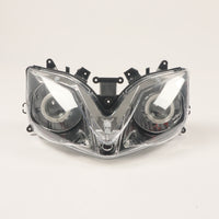 Front Motorcycle Headlight HALO Blue Angel Eye Fit Honda 2001-2007 CBR600RR F4I