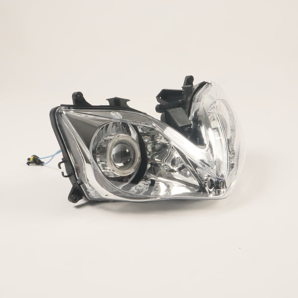 Front Motorcycle Headlight HALO Blue Angel Eye Fit Honda 2001-2007 CBR600RR F4I