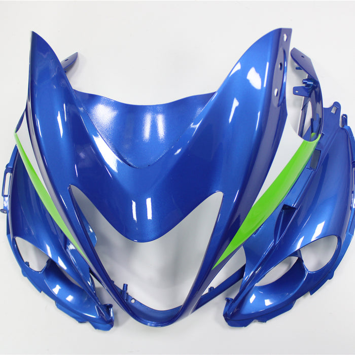NT Aftermarket Injection Mold Front Nose & Right Side Fairing Fit for GSXR 1300 Hayabusa 2008-2020 Blue White