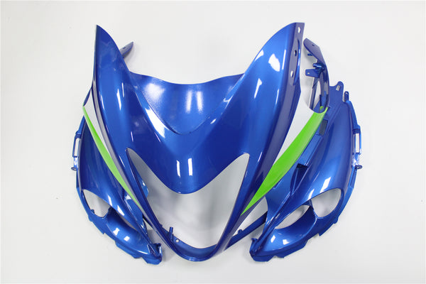 NT Aftermarket Injection Mold Front Nose & Right Side Fairing Fit for GSXR 1300 Hayabusa 2008-2020 Blue White