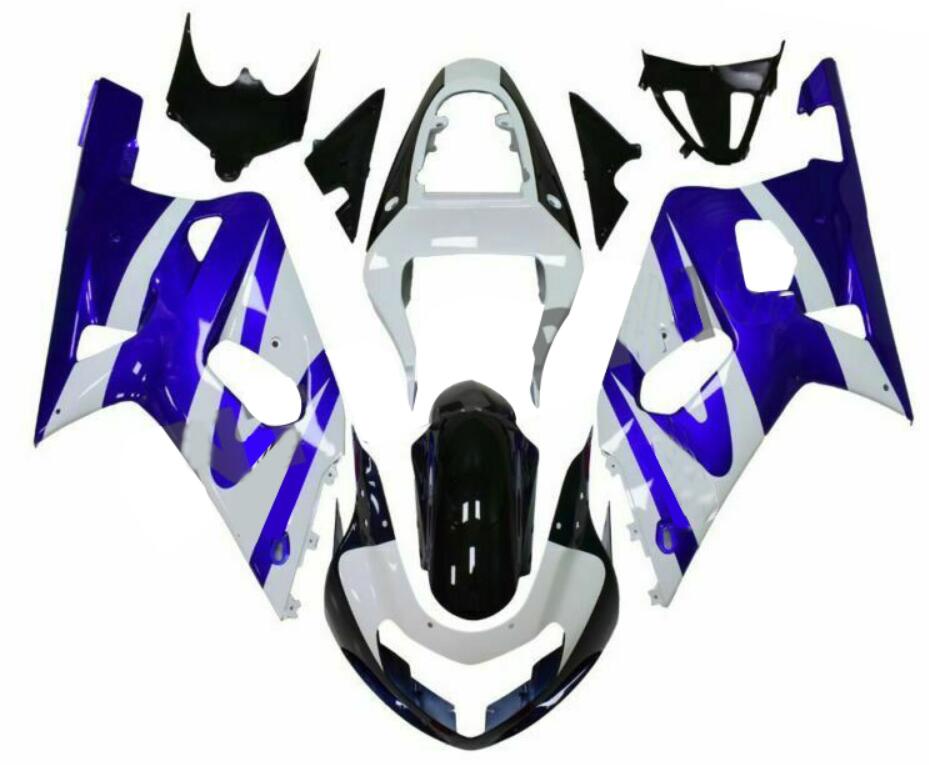 NT Fairing Fit for Suzuki 2001-2003 GSXR600/750 N015- Blue White | ABS Injection