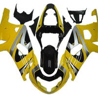 NT Injection Mold Yellow Fairing Set Fit for  2001-2003 GSXR 600 750 N077