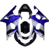 NT Aftermarket Injection ABS Plastic Fairing Fit for GSXR 1000 2000-2002 Blue White Black N003