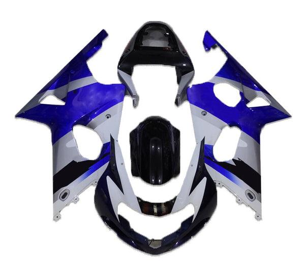 NT Aftermarket Injection ABS Plastic Fairing Fit for GSXR 1000 2000-2002 Blue White Black N003