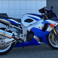 NT Aftermarket Injection ABS Plastic Fairing Fit for GSXR 1000 2000-2002 Blue White