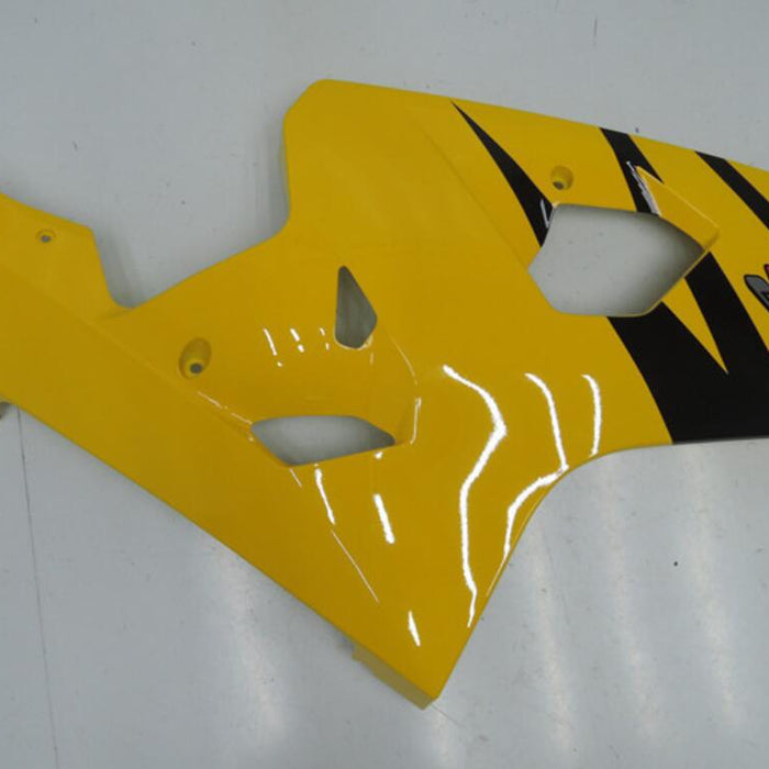 Injection Aftermarket ABS Plastic Right Side Fairing Fit for 2004-2005 GSXR600/750 Yellow Black