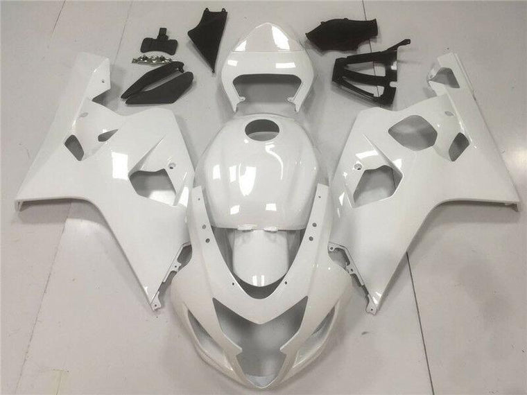 NT Fairing Fit for Suzuki 2004-2005 GSXR600/750 N014- Glossy White | ABS Injection, US Stock