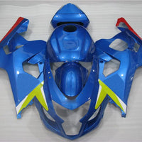 NT Aftermarket Injection ABS Plastic Fairing Fit for GSXR 600/750 2004-2005 Blue N023