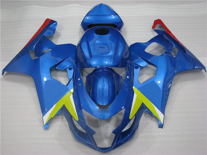 NT Aftermarket Injection ABS Plastic Fairing Fit for GSXR 600/750 2004-2005 Blue N023