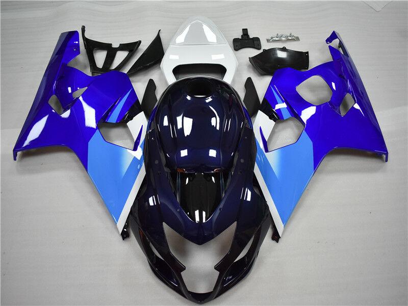 NT Fairing Fit for Suzuki 2004-2005 GSXR600/750 N024- Blue White | ABS Injection