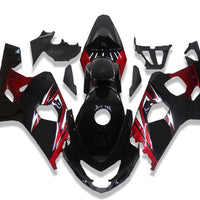 NT Injection Mold Black Red Fairing Fit for 2004 2005 GSXR 600 750 N078