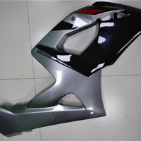 NT Aftermarket Injection ABS Plastic Fairing Fit for GSXR 1000 2005-2006 Black Silver N003