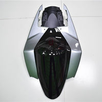 NT Aftermarket Injection ABS Plastic Fairing Fit for GSXR 1000 2005-2006 Black Silver N003